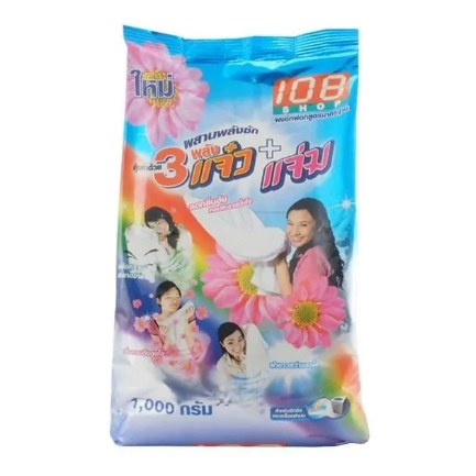 แจ๋ว 300กรัม 1000 กรัม ผงซักฟอก 3 พลัง แจ๋ว เล็กและกลาง