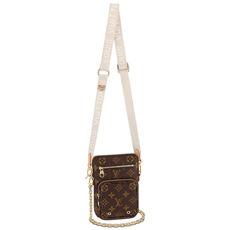 Louis Vuitton/New Style/UTILITY/PHONE/POCKET/Shoulder Bag/Crossbody Bag/Mobile Phone Bag/M80746/แท้ 100%