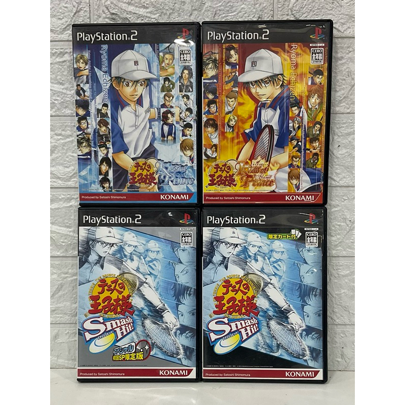 แผ่นแท้ [PS2] รวมภาค The Prince of Tennis (Japan) Tennis no Ouji Smash Hit! 1 2 Mystic Card Hunter K