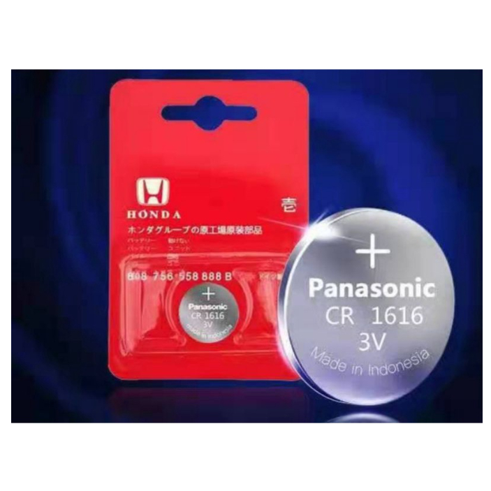 ถ่านรีโมทรถยนต์ for Honda CR1616,CR2032  3V Lithium  1ก้อน ของใหม่ ของแท้