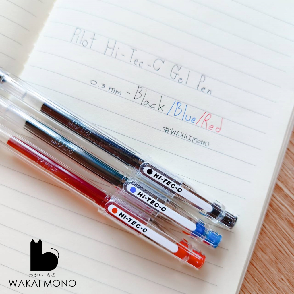 ปากกาเจล PILOT Hi-Tec-C Gel Pen - 0.3mm