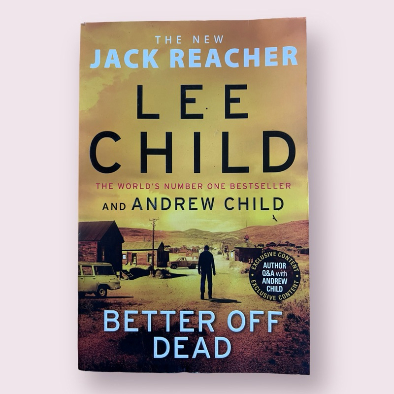 พร้อมส่ง หนังสือภาษาอังกฤษ Better Off Dead (Jack Reacher 26):R1