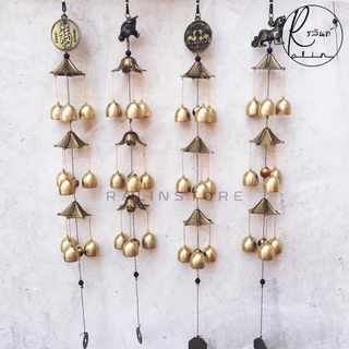 กระดิ่งโมบาย กระดิ่งลม 3 ชั้น โมบายลม WIND CHIMES กระดิ่งมงคล เรียกทรัพย์ เสริมฮวงจุ้ย (มีให้เลือกหลายแบบ)