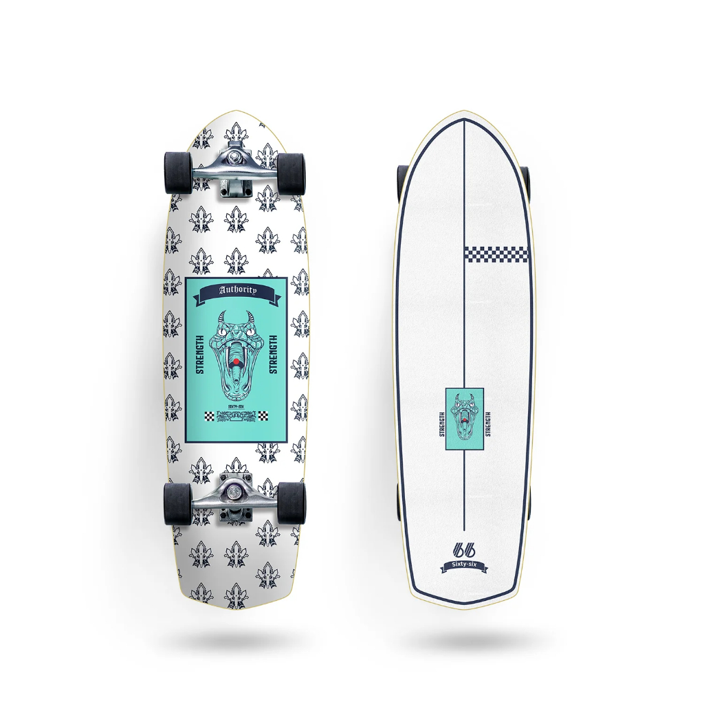 Sixty-Six เซิร์ฟสเก็ต Surfskate AUTHORITY (66-AUTHPR-12)