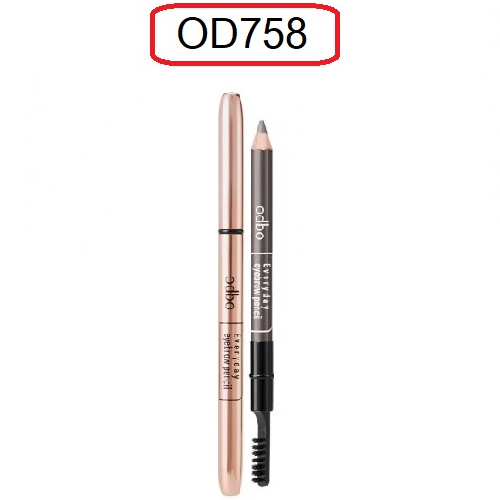 Odbo Everyday eyebrow pencil OD758 โอดีบีโอ เอเวอรี่เดย์ อายบราว เพ็นซิล ดินสอเข