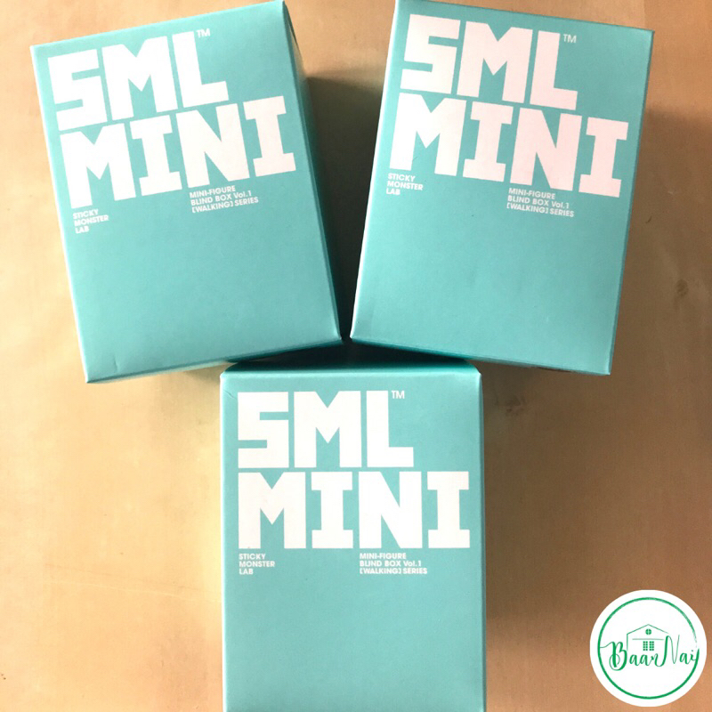 ❣️พร้อมส่ง❣️ Sticky Monster Lab : SML Mini-Figure Blind Box Vol.1 WALKING Series