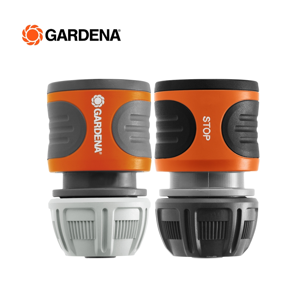 Gardena เซ็ตข้อต่อสวมสายยาง 13-15 มม. (1/2”-5/8”) (18279-20)