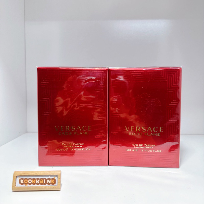 VERSACE EROS FLAME EDP 100ML กล่องซีล สินค้าแท้💯