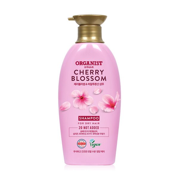 ORGANIST Elastine Organist Cherry blossom Hydrating Shampoo 500ml.