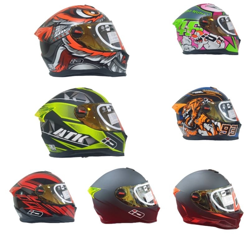 ผ่านพิธีปลุกเสก🙏หมวกกันน็อค INDEX ID SPARTAN