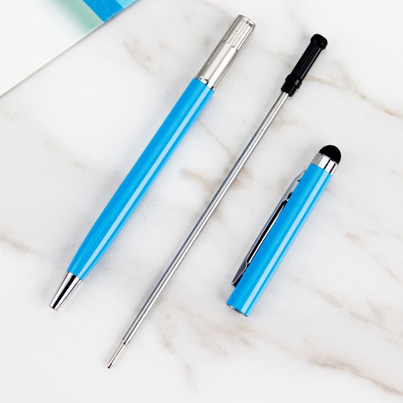 ปากกาทัสกรีน Stylus Pen 2 in 1 ใช้ได้ทุกรุ่นระบบ Android และ for ios ปากกาเขียนหน้าจอ หัวลูกลื่น 0.7mm. หมึกสีดำ ราคา ถูกที่สุด ดีลบีเคเค แกลเลอรีภาพที่ 3