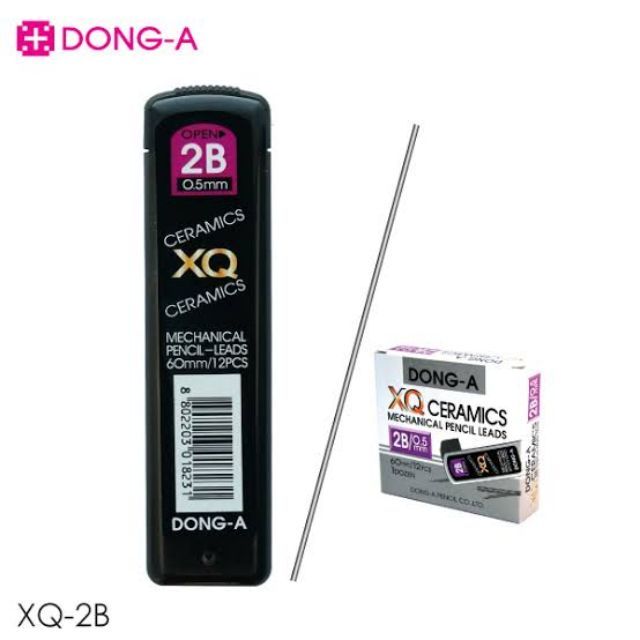 ไส้ดินสอกด DONG-A XQ-2B (แพ็ค 12 หลอด)