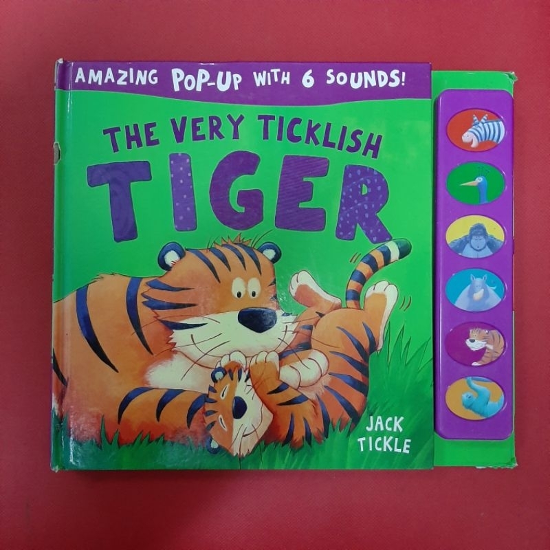 The Very Ticklish Tiger - Amazing Pop-Up With 6 Sounds หนังสือมือสอง หนังสือเด็ก ภาษา