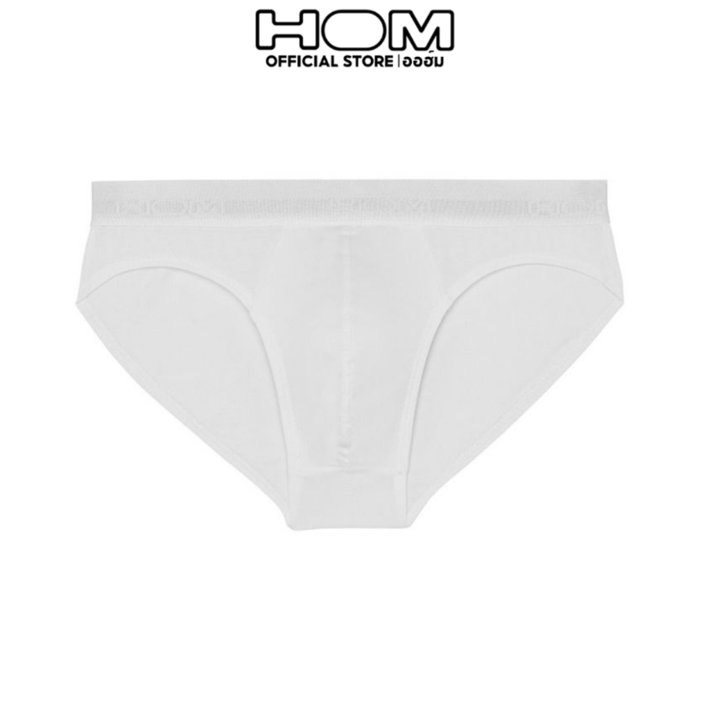 HOM (ออฮ์ม)  รุ่น400204-003 Classic กางเกงในชาย Mini ผ้าCotton Modal นุ่มตะเข็บยางยืดด้านหน้ากระชับเป้าเข้ารูป