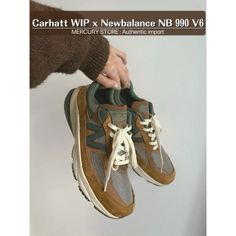 🤎Newbalance NB 990 V6 x Carhatt WIP🤎 แท้100%