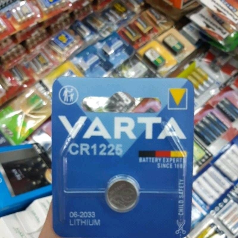 ถ่าน Varta CR1225 Lithium 3V แพคเดี่ยว จำนวน 1ก้อน ของใหม่ ของแท้ แบรนด์เยอรมัน