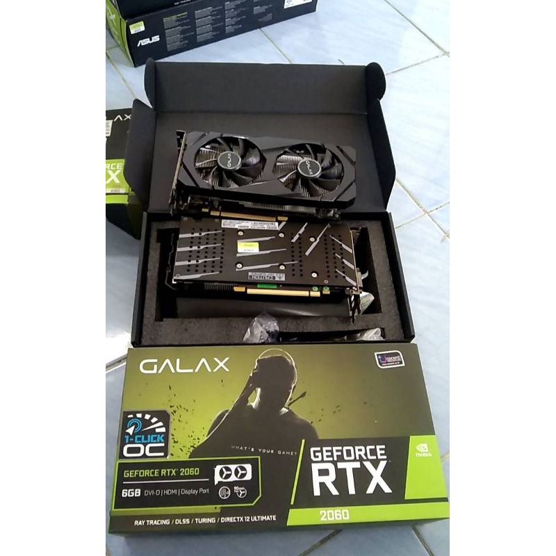 การ์ดจอมือสอง galax geforce gtx 2060
