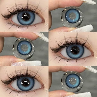 (COD)-Eyeshare Bubble Grey/Blue/Brown คอนแทคเลนส์ คอนแทคเลนส์สีตาขนาดใหญ่14.5 มม. คู่หนึ่งใช้ได้นานหนึ่งปีพร้อมจัดส่งฟรี