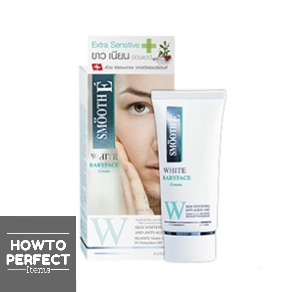 Smooth E White Babyface Cream ( สมูทอี ไวท์ เบบี้เฟซ ครีม )