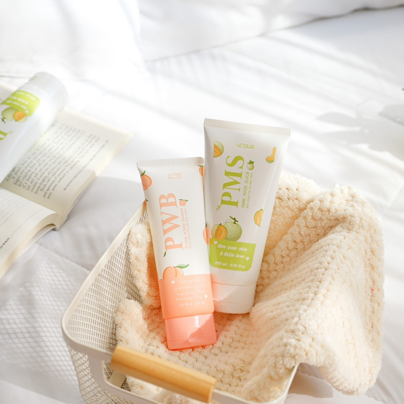 Boost ผิวขั้นสุด สคลับ&โลชั่น PWB บำรุงผิว บำรุงผิวให้เรียบเนียน