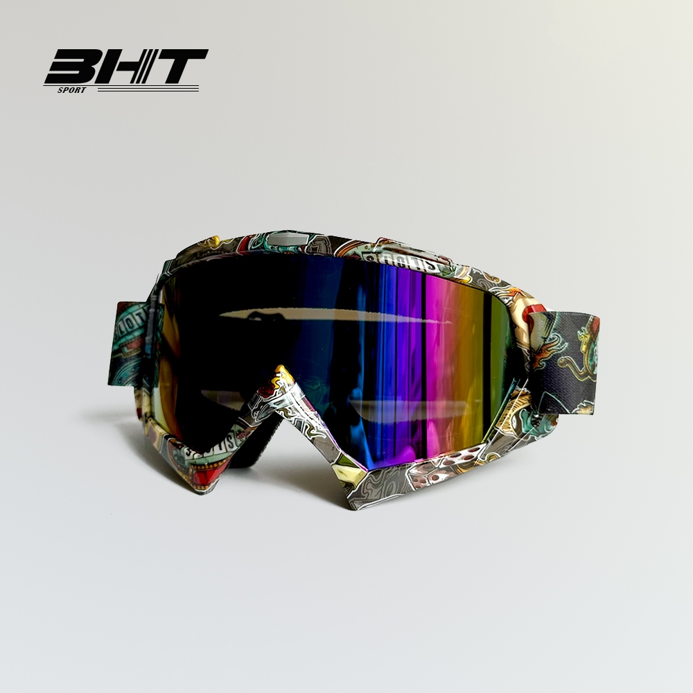 วิบากแว่นปั่นจักรยาน แว่นตาที่กันน้ำ Windproof กันฝุ่น ป้องกันการบิดและป้องกันการตก