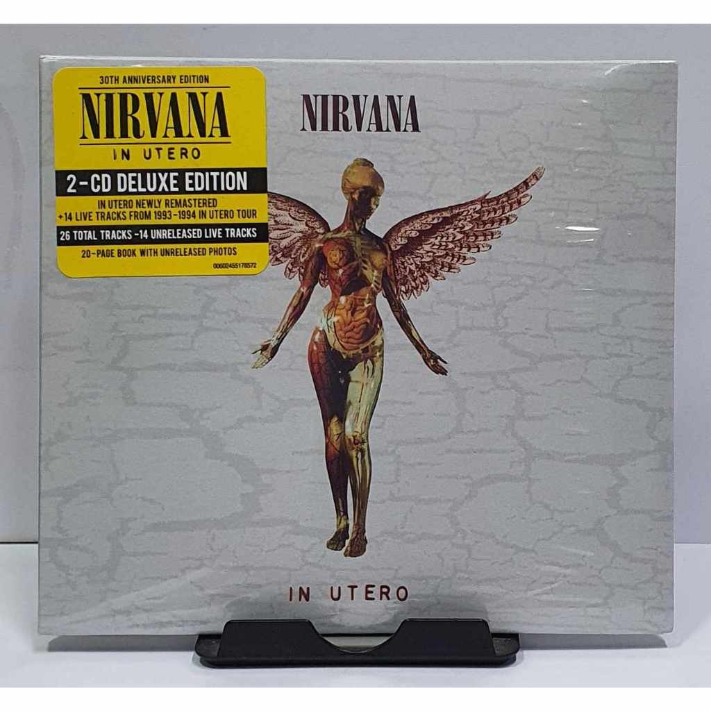CD Nirvana – In Utero Deluxe Edition, 30th Anniversary 2CD****made in eu มือ1ซีลปิด