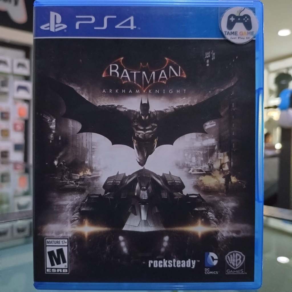 (ภาษาอังกฤษ) มือ2 PS4 Batman Arkham Knight เกมPS4 แผ่นPS4 มือสอง (เล่นกับ PS5 ได้)