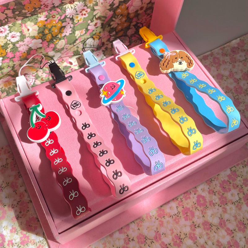 [Vavavala] Ribbon STRAP สายห้อยมือถือ ***(ตัวการ์ตูน jibbitz ไม่ได้แถมค่ะ)