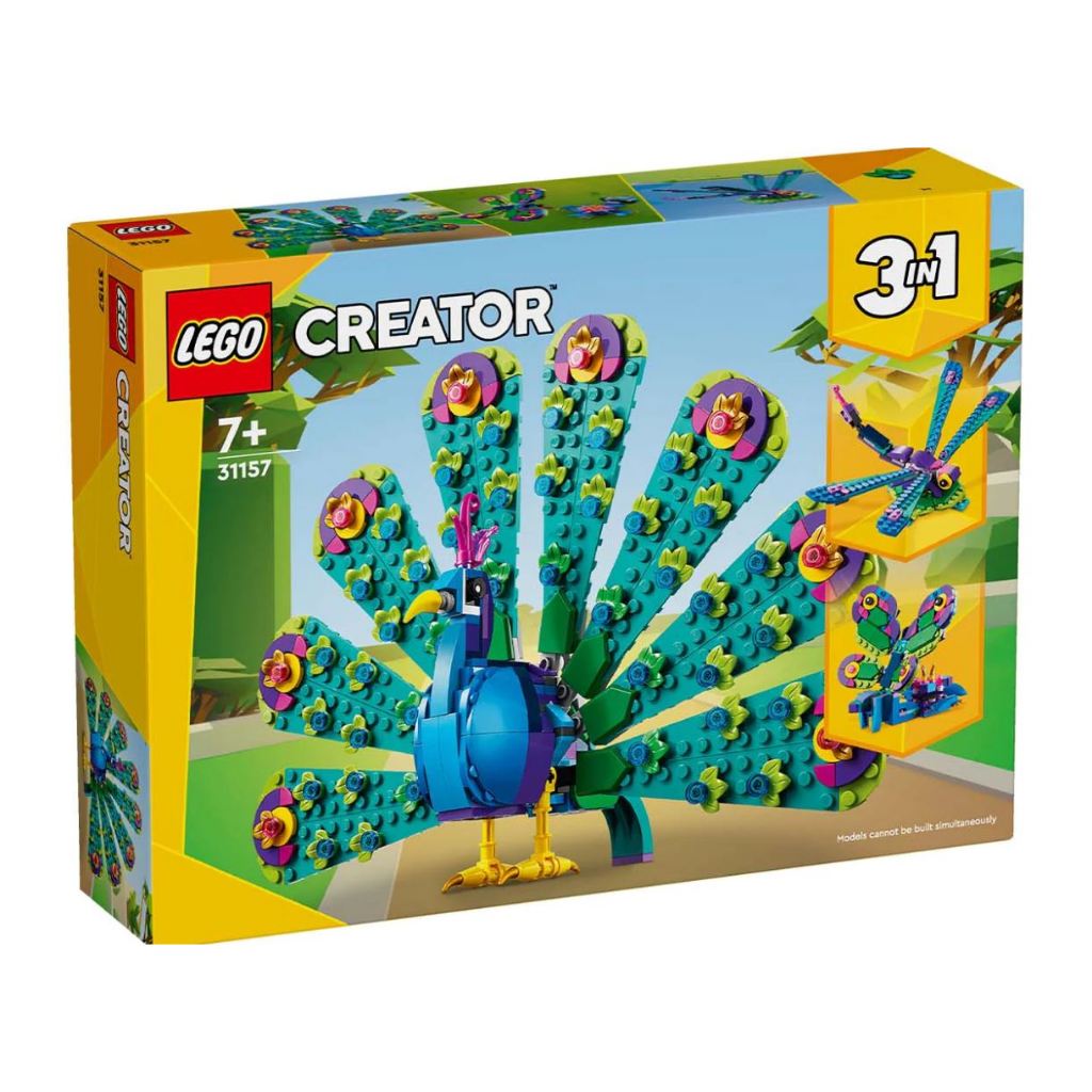 LEGO®  Creator 3-in-1 Exotic Peacock 31157