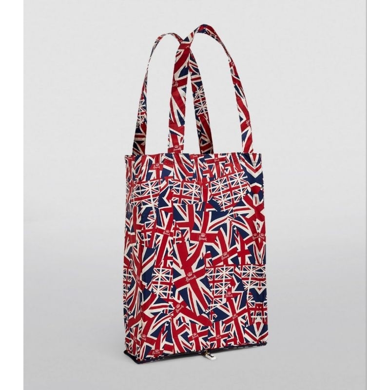 ถุงผ้า Harrods รุ่น Crowning Glory Pocket Shopper Bag***พร้อมส่ง