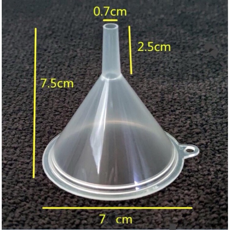 กรวยกรอก ปากกรวยขนาด 5 และ 7 เซน