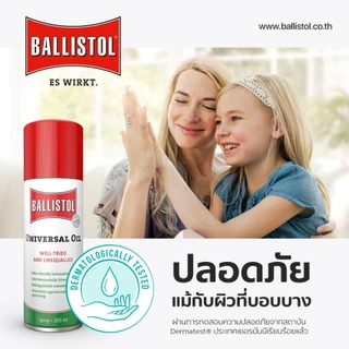 Ballistol น้ำมันล้างปืน CLP จากเยอรมัน อันดับ 1 ที่แชมป์ระดับโลกเลือกใช้ พลังล้างสูงพิเศษ ไม่เปลืองแรงขัด หล่อลื่นดีมาก