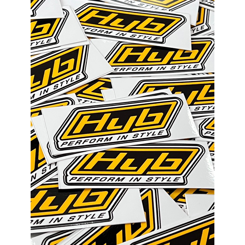 สติ๊กเกอร์HYB สติ๊กเกอร์แบบสกรีน