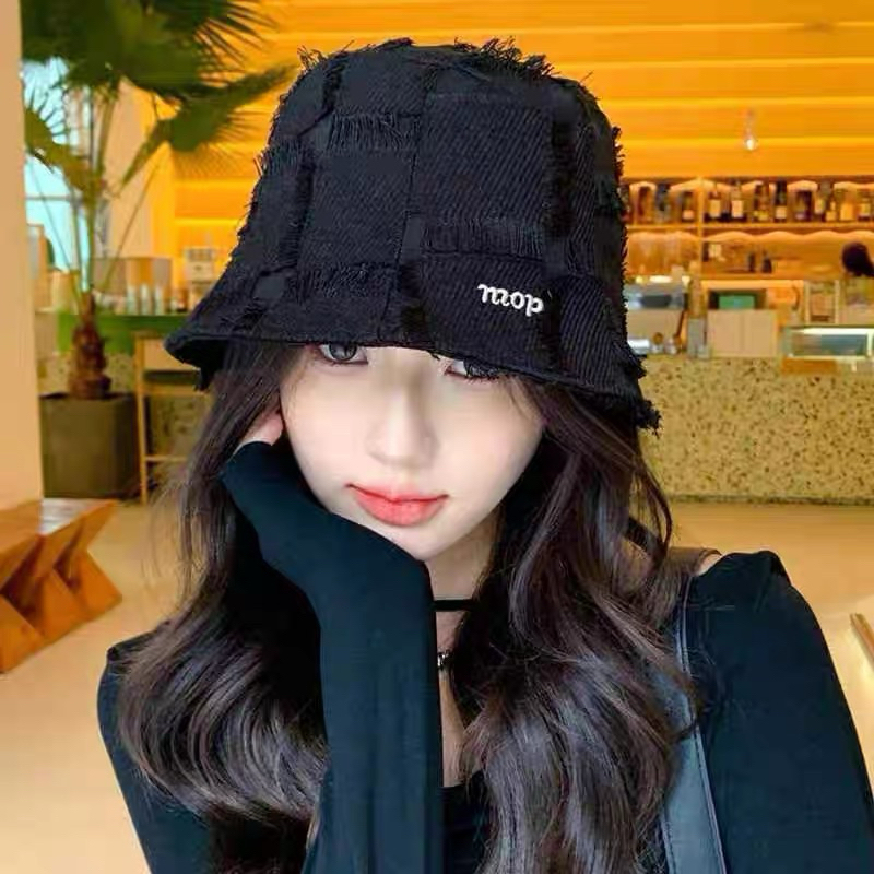 Bucket หมวกบักเก็ตเดนิมคนดังอินเทอร์เน็ตสไตล์ญี่ปุ่น （牛仔）