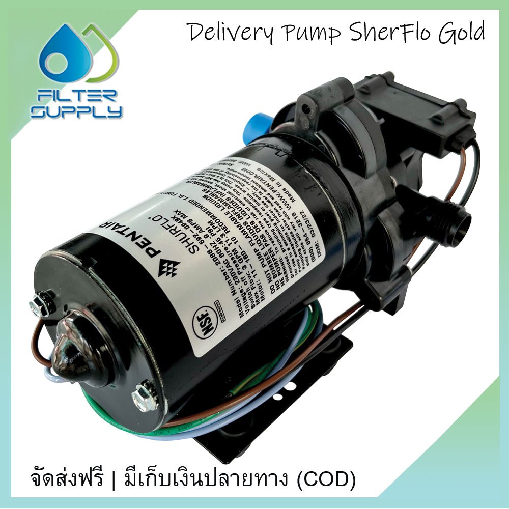 Delivery Pump SHURflo Gold Series 3 GPM 220 VAC ปั๊มจ่ายน้ำ ตู้น้ำหยอดเหรียญ