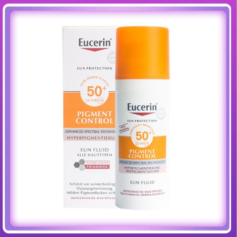 Eucerin Sun Oil Control Dry Touch SPF50+ 50ml ครีมกันแดด