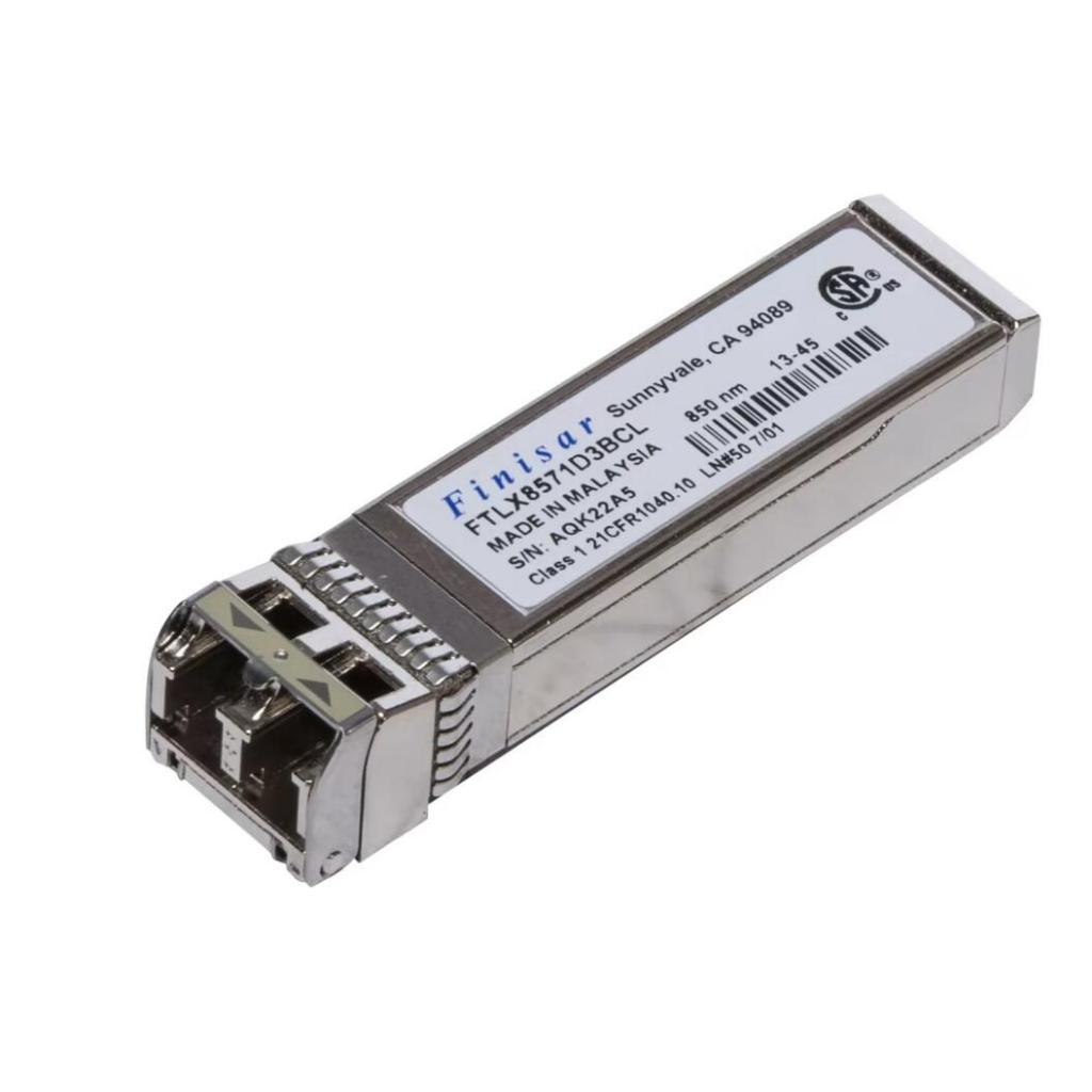 Finisar FTLX8571D3BCL SFP+SR/SW 10Gb/s 850nm Multimode SFP+ Transceiver Finisar FTLX8571D3BCL SFP+SR