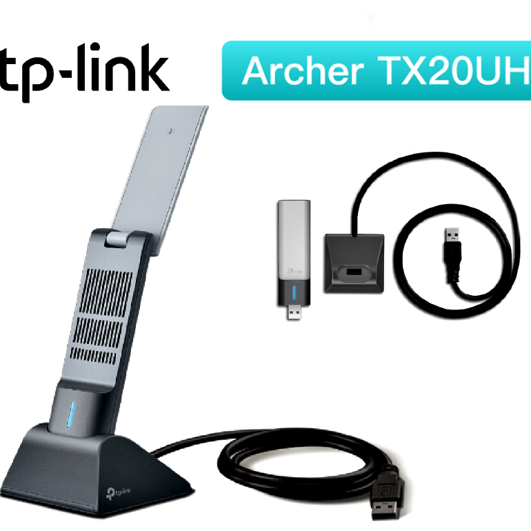 TP-LINK Archer TX20UH AX1800 High Gain Wireless USB Adapter