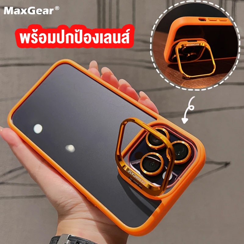 จัดส่งทันที เคสสำหรับไอโฟน for iphone 11 12 13 14 15 Pro max เคสใส พร้อมปกป้องเลนส์ #4