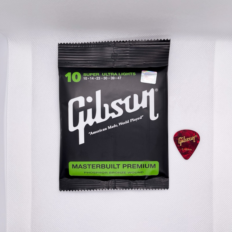 สายกีตาร์Gibsonโปร่ง เบอร์10/47 และสายกีตาร์Gibson ไฟฟ้า เบอร์09/42 (ครบชุด6เส้น)⭐️สินค้าคุณภาพ🚚พร้อมจัดส่งถึงมือลูกค้า