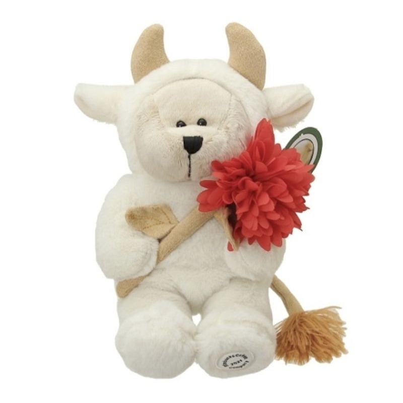 ☕Starbucks Japan🥳 New Year Bearista Zodiac 2021 🧸ตุ๊กตาน้องวัว DHL Express🐮
