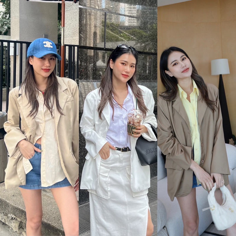 Glamclothes blazer เบลเซอร์ทรงสวย