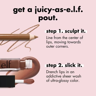 🌻พร้อมส่ง🌻e.l.f. Cosmetics Cream Glide Lip Liner 1 g.