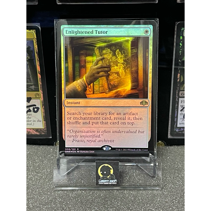 (MTG)(Dominaria Remastered) Enlightened Tutor (Foil)(NM)