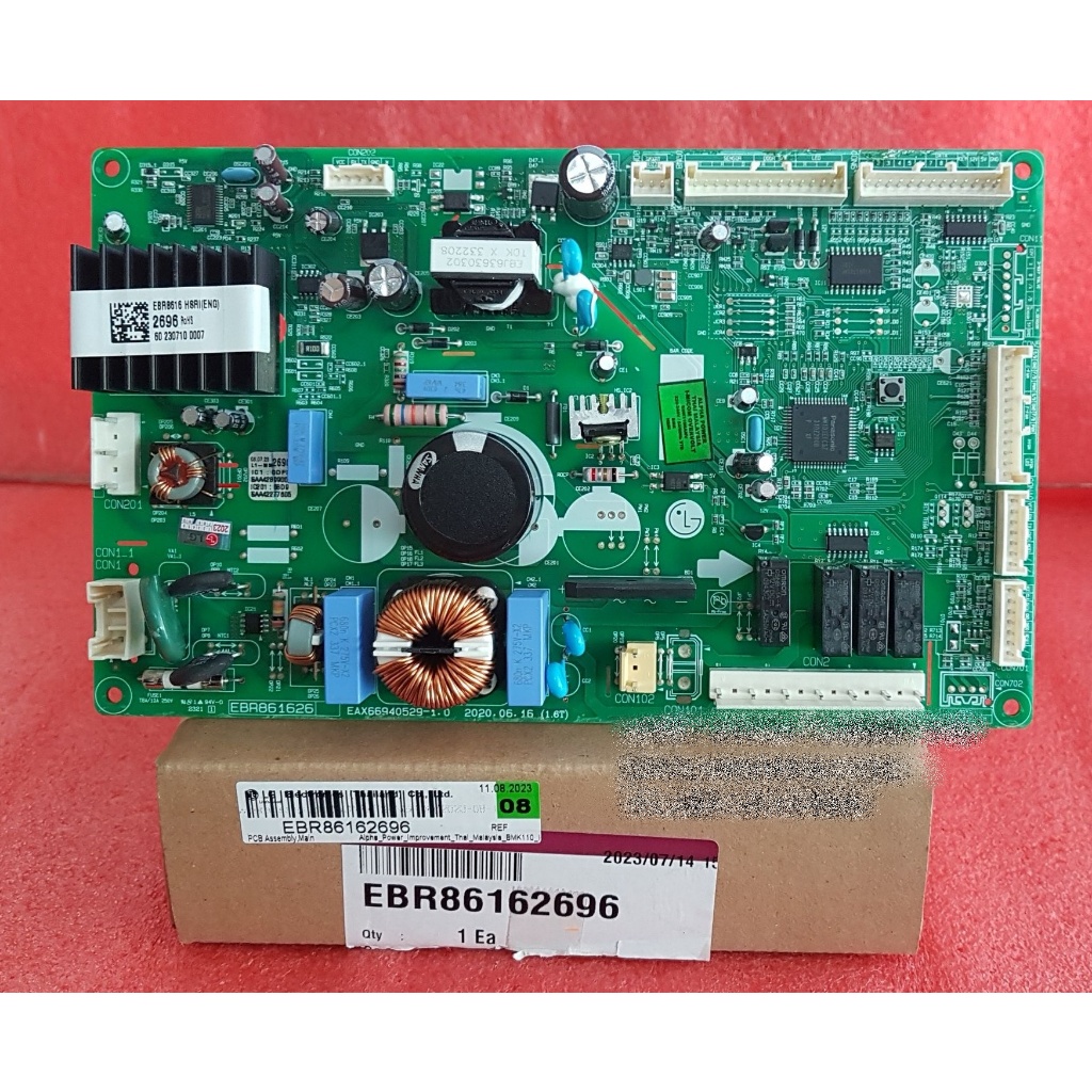 อะไหล่แท้/EBR86162696/เมนบอร์ดตู้เย็นแอลจี/(LG) PCB Assembly,Main ใช้ได้กับรุ่น