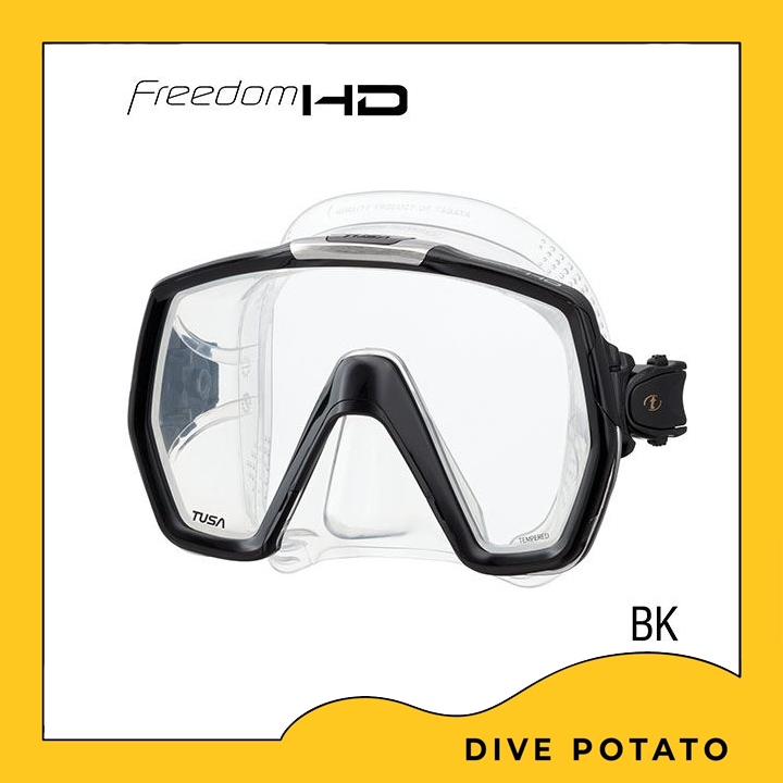 TUSA Mask Freedom HD หน้ากากดำน้ำ เเมสก์ดำน้ำ Scuba diving Mask