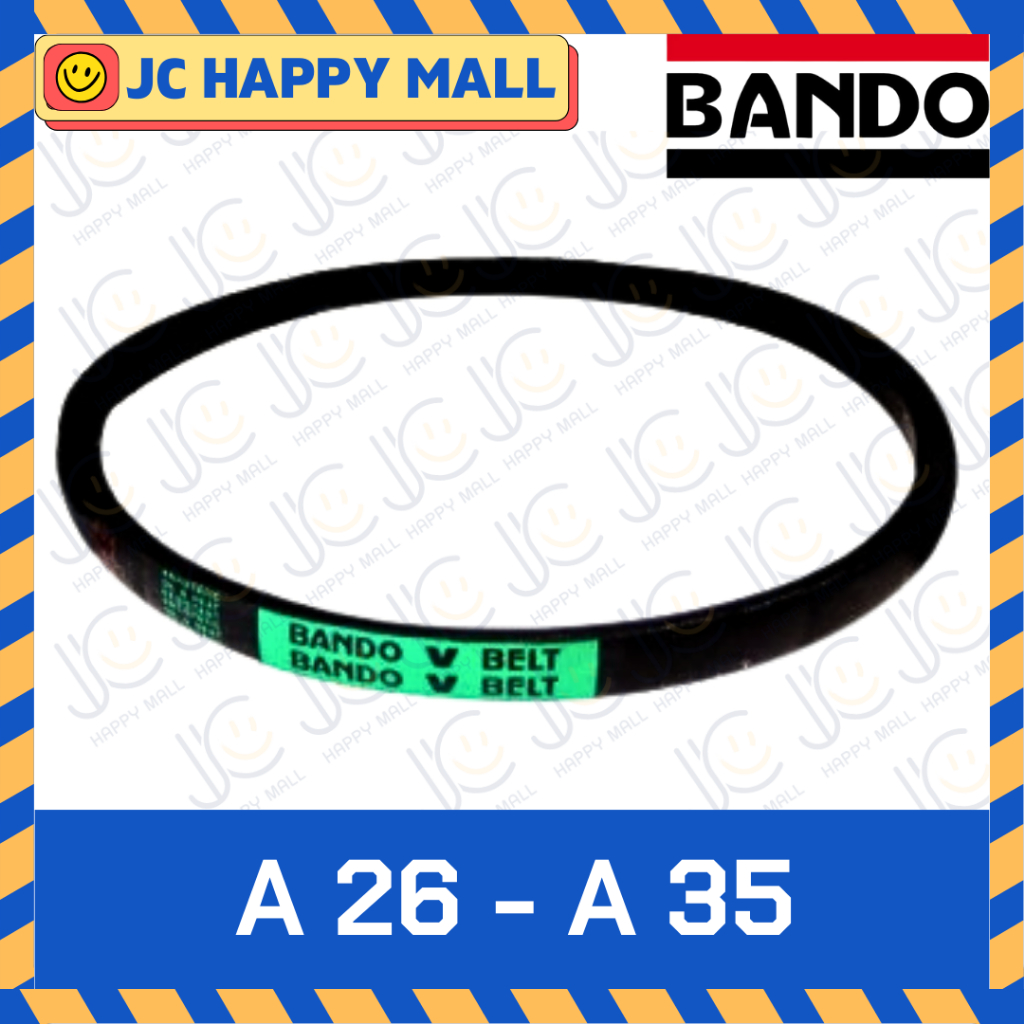 BANDO A26 A27 A28 A29 A30 A31 A32 A33 A34 A35  สายพาน A 26 -  A 35 สายพาน แบนโด สายพานร่องวี BANDO V