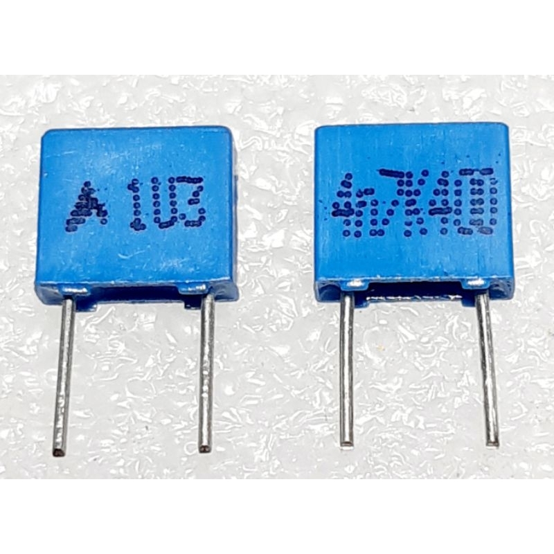 (ราคา 10ตัว) Epcos 0.0047uf 4.7nf 472k 472 400v polyester film capacitor MKT ตัวเก็บประจุ คาปาซิเตอร์ ระหว่างขา 5มิล