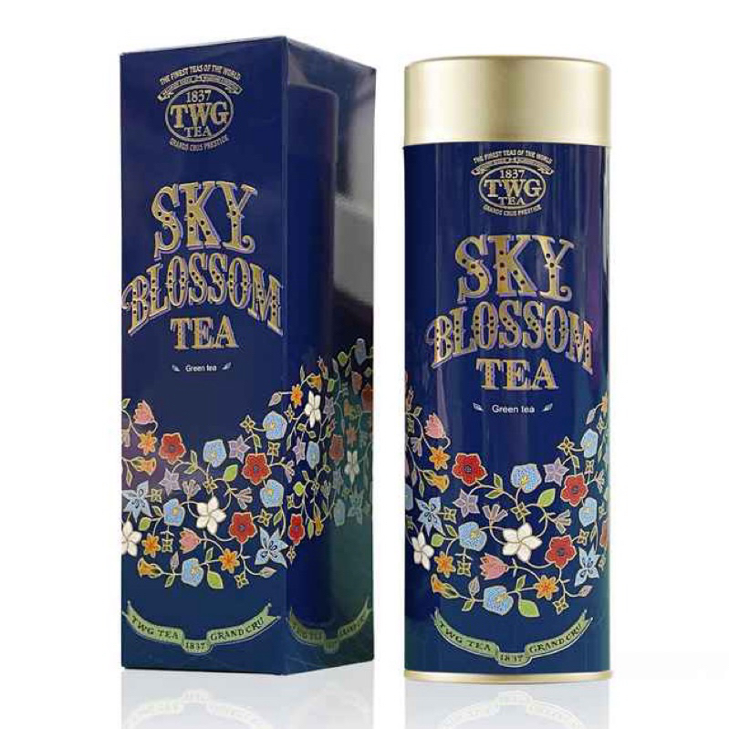 🌹ชา TWG Tea sky blossom กลิ่นหอมและรสชาติหวานละมุนของกลีบกุหลาบ แบล็คเบอร์รี่ ชาเขียว