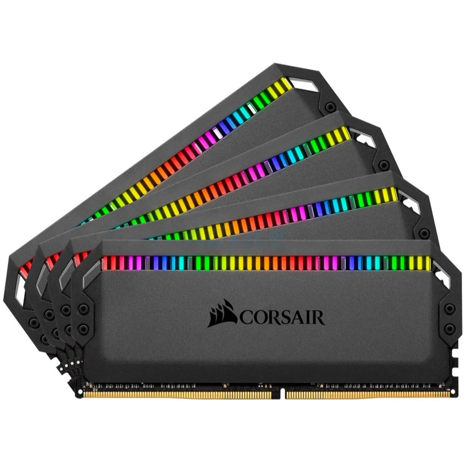 RAM PC แรม (หน่วยความจำ) CORSAIR DOMINATOR PLATINUM RGB DDR4/3600 (8GBx4)  32GB